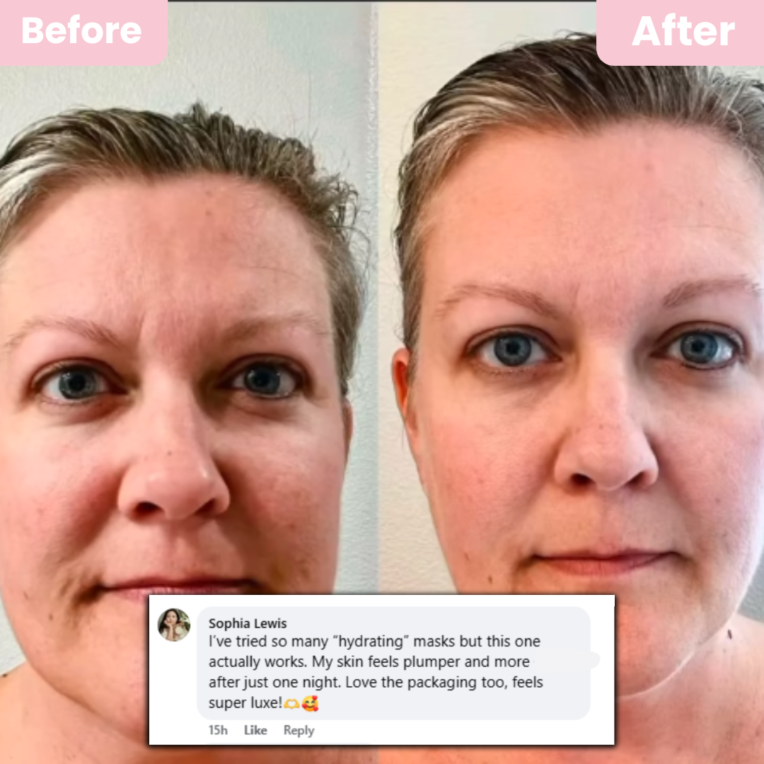 Glowaire Collagen Night Wrap Mask
