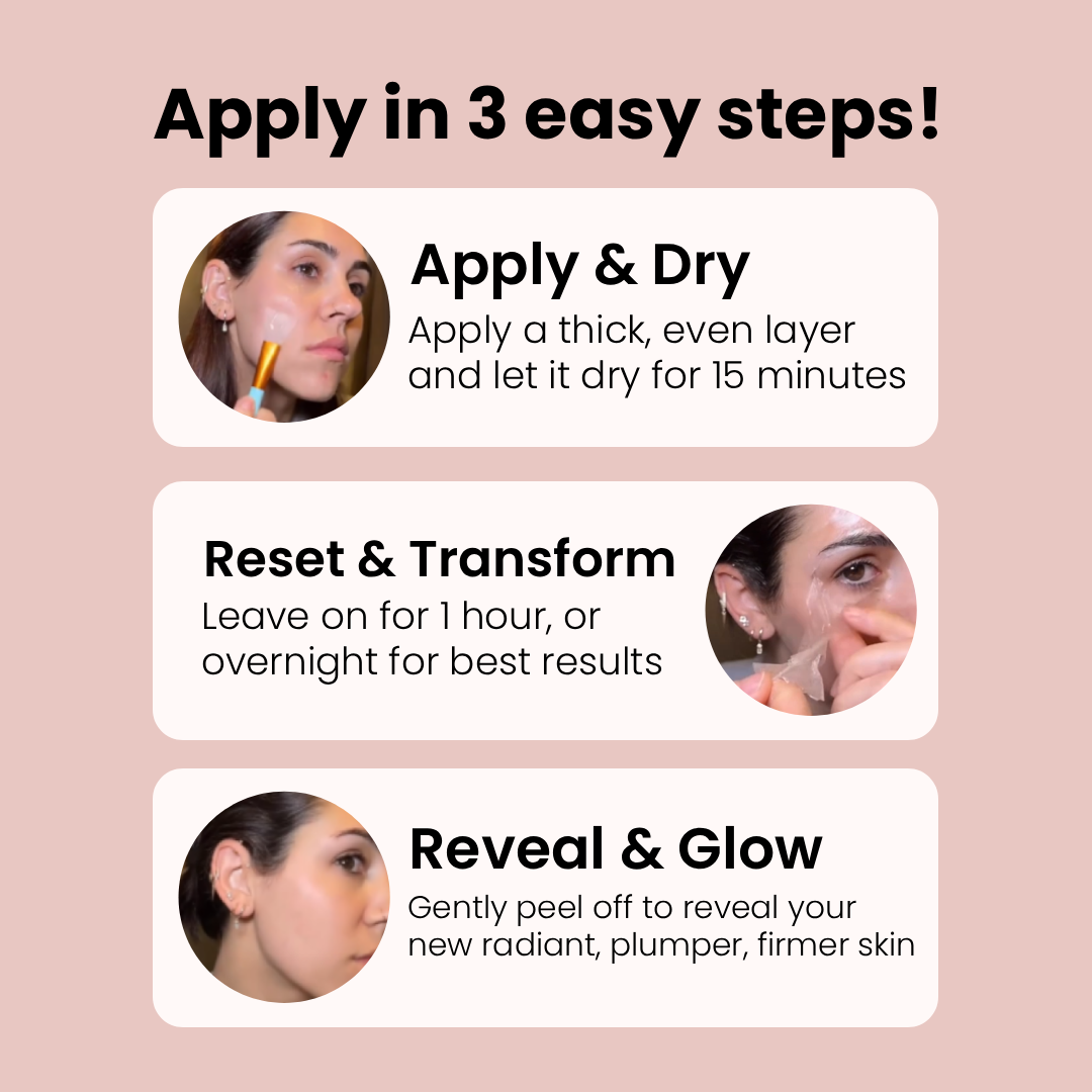 Glowaire Collagen Night Wrap Mask